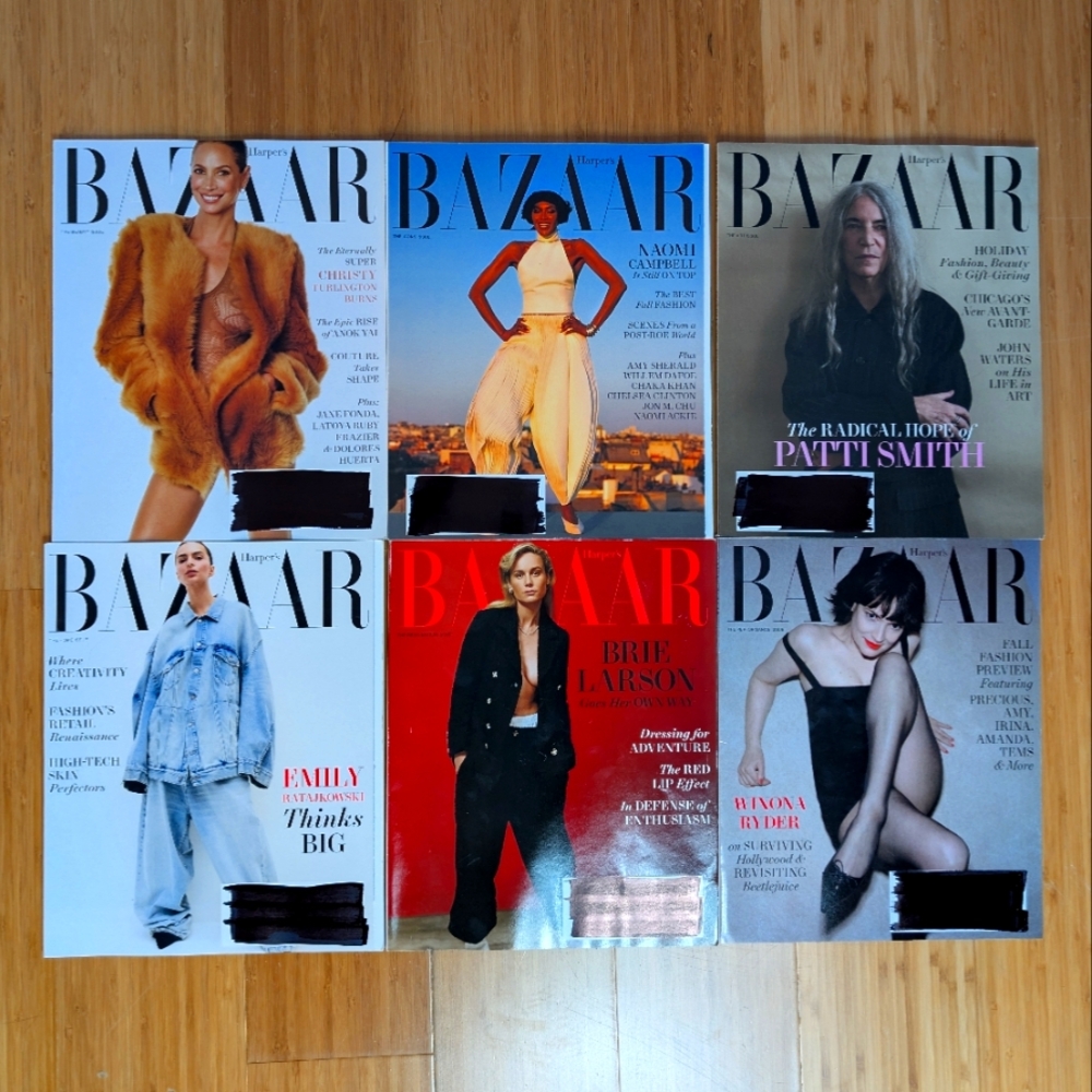 Bundle Of Bazaar Magazines - Picture 2 of 2